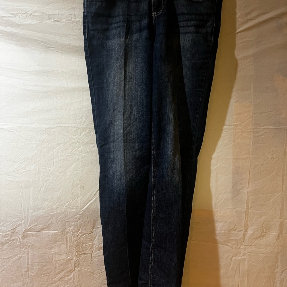 Dark Blue Sophia Hipster Flare Jeans